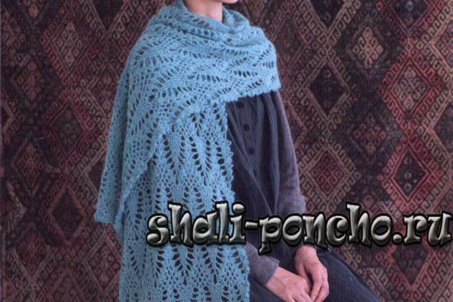 Mini Shali Палантин Ёлочки